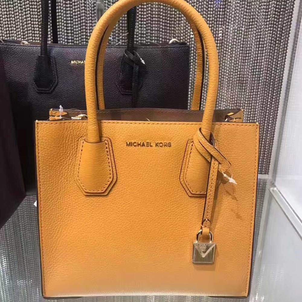 Mk mercer small tote- sunflowers color
